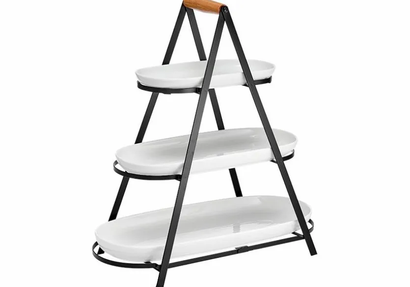 3-stöckige Etagere Serve & Share