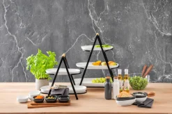 3-stöckige Etagere Serve & Share