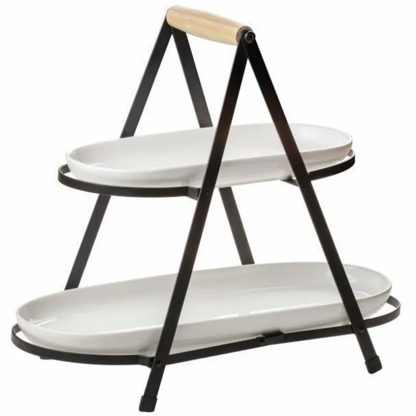 2-stöckige Etagere Serve & Share