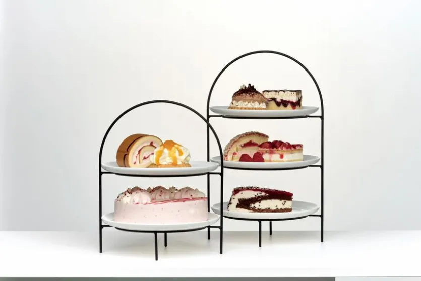 3-stöckige Etagere Tjäna 37 cm