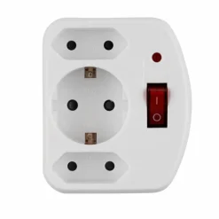 Steckdosenadapter 2+1