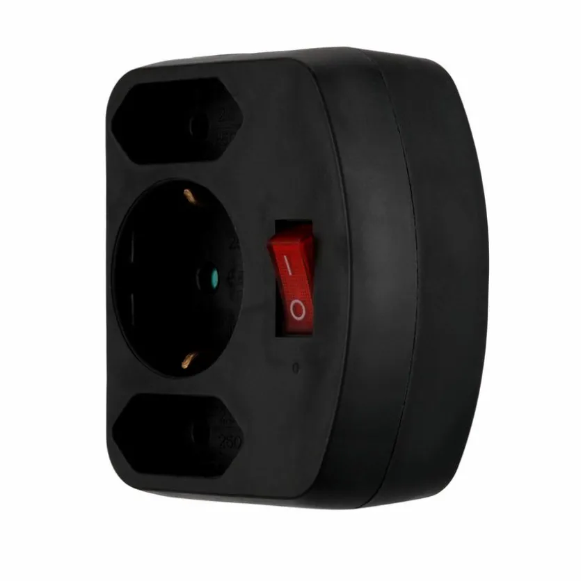 Steckdosenadapter 2+1