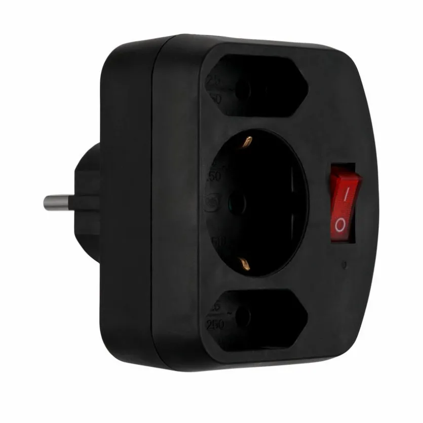 Steckdosenadapter 2+1