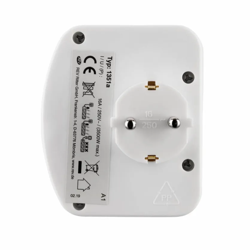 Steckdosenadapter 2+1