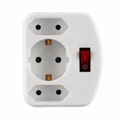 Steckdosenadapter 2+1