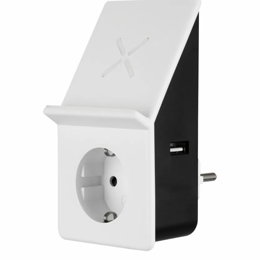 Steckdosenadapter USB / Induktion