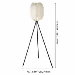 Stehlampe Belgrave