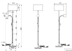 Stehlampe Owen