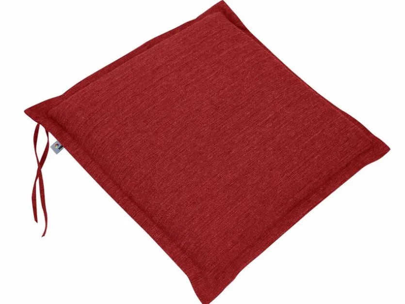 Stuhlkissen Unica 50 x 50 cm, rot