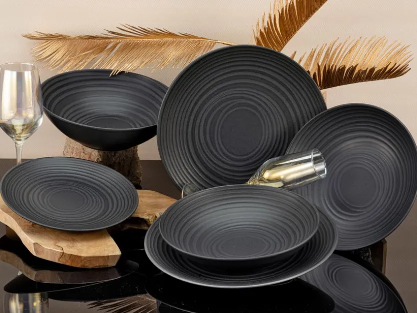 Tafelservice Lava Stone 12tlg.