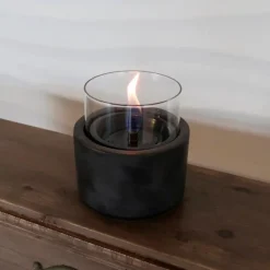 Tischfeuer Lotus 12 Concrete