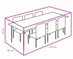 Tisch-Schutzhülle 150 x 95 x 245 cm