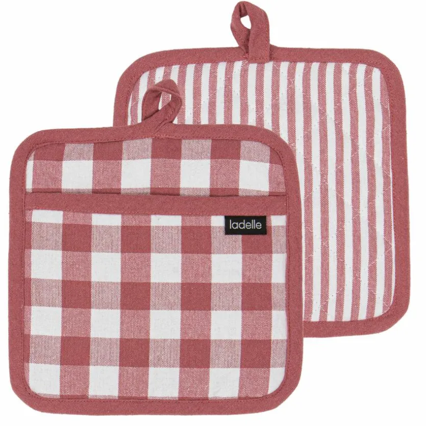 Topflappen Gingham 2tlg.