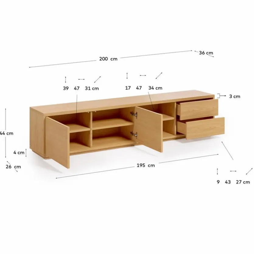 TV-Lowboard Abilen