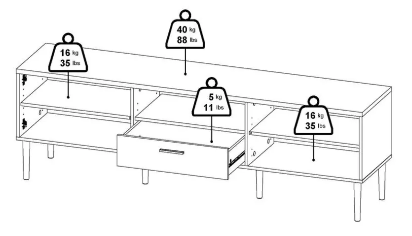 TV-Lowboard Media