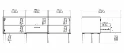 TV-Lowboard Media