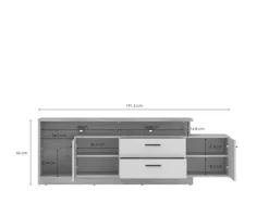 TV-Lowboard Meolo