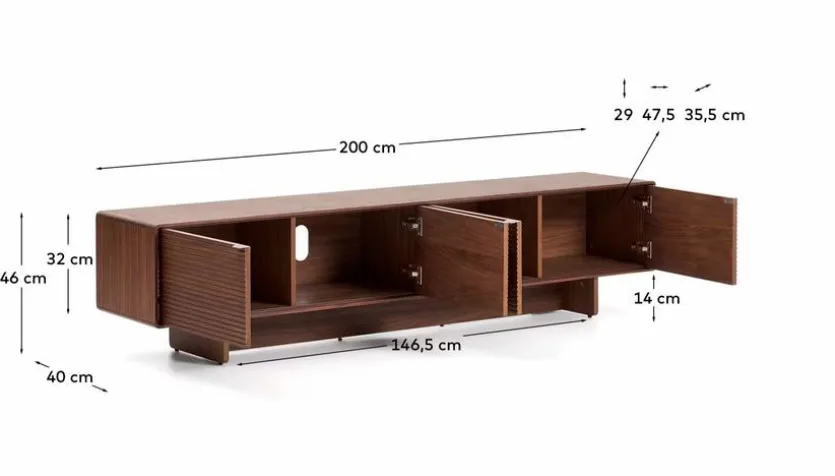 TV-Lowboard Norlen