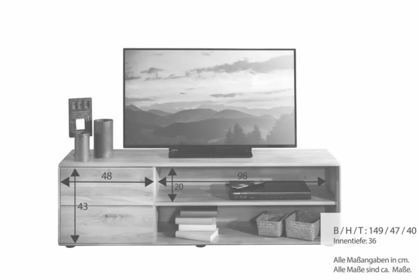 TV-Lowboard Skagen