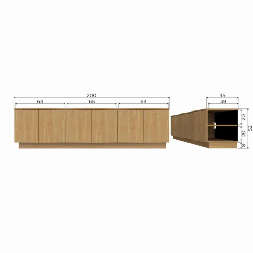 TV-Lowboard Zuma