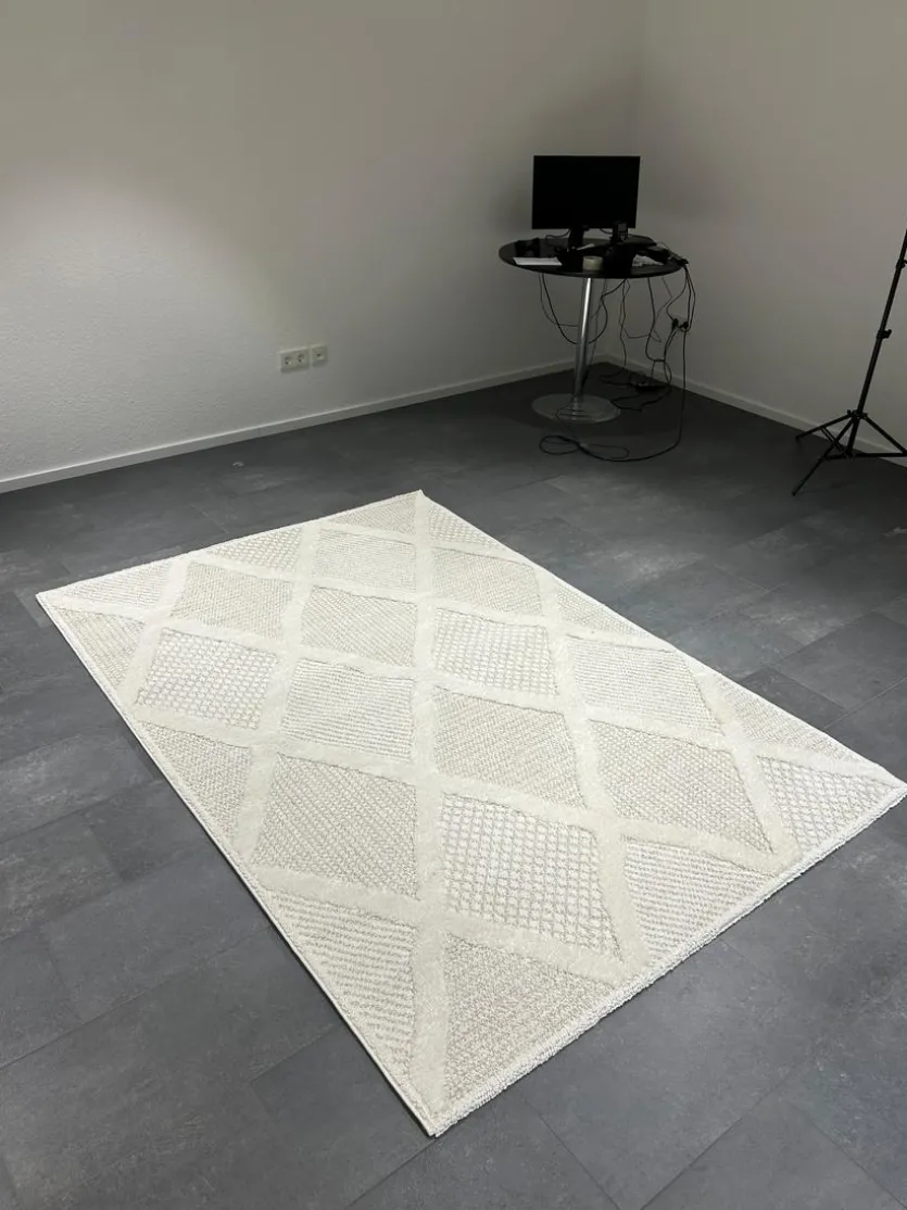 Uni-Teppich Glace