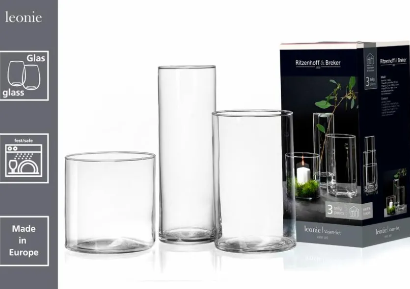 Vase Leonie 3tlg.