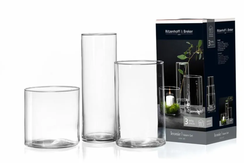 Vase Leonie 3tlg.