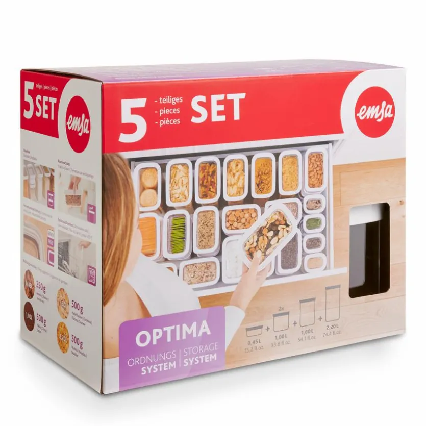 Vorratsdose Optima 5tlg.