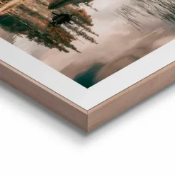 Wandbild 30 x 40 cm Bergsee