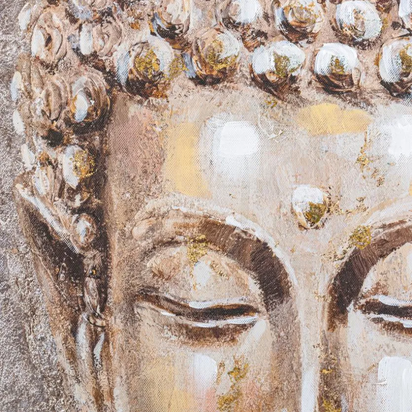Wandbild 60 x 80 cm Buddha