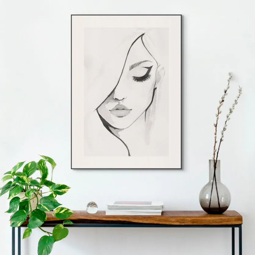 Wandbild 50 x 70 cm Female