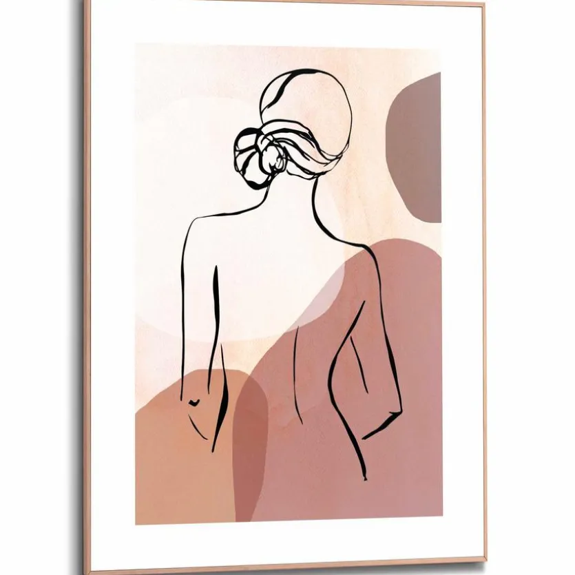 Wandbild 50 x 70 cm Frau