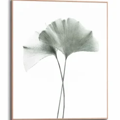Wandbild 40 x 50 cm Ginko Blatt