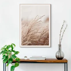 Wandbild 50 x 70 cm Gräser