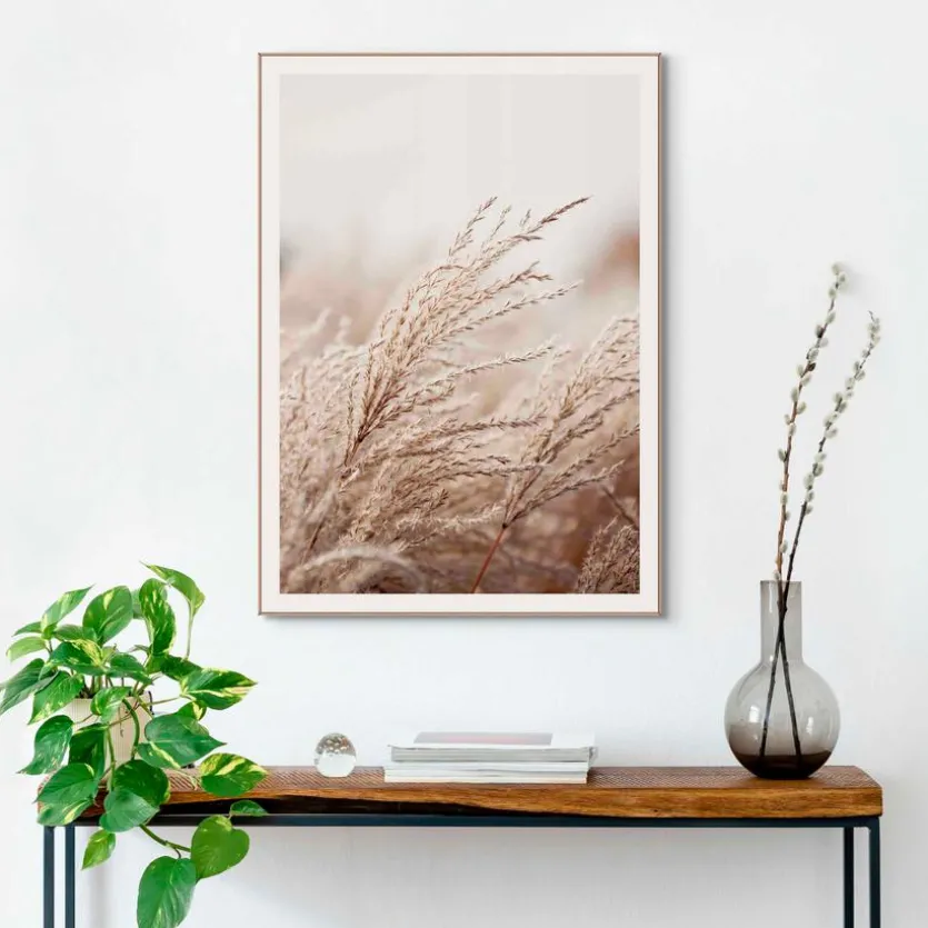 Wandbild 50 x 70 cm Gräser