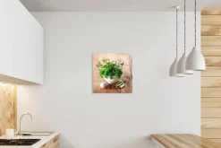 Wandbild 30 x 30 cm Herbs II