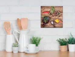 Wandbild 30 x 30 cm Herbs of Provence II