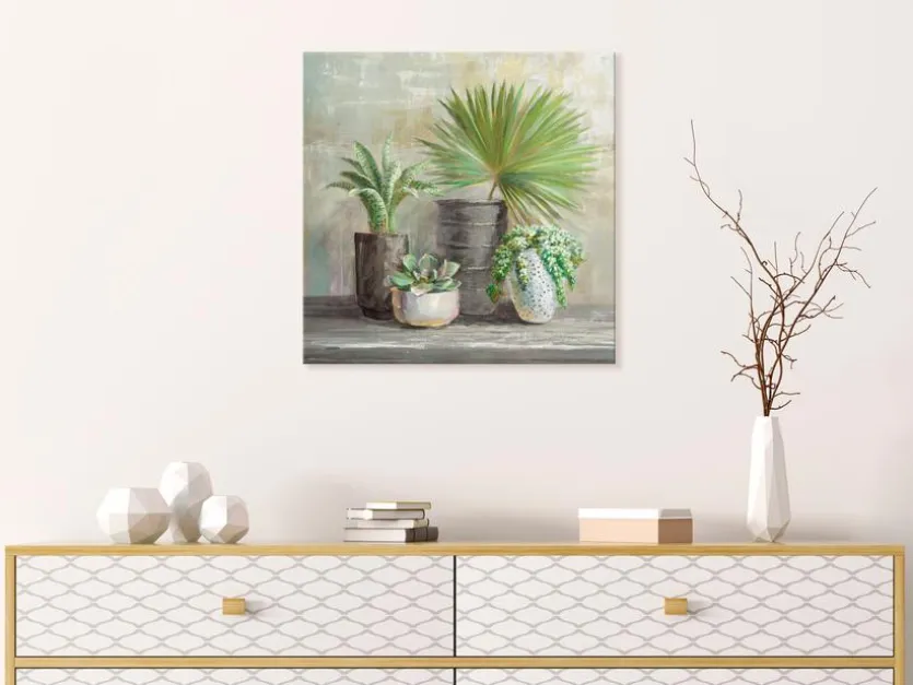 Wandbild 55 x 55 cm Indoor Garden