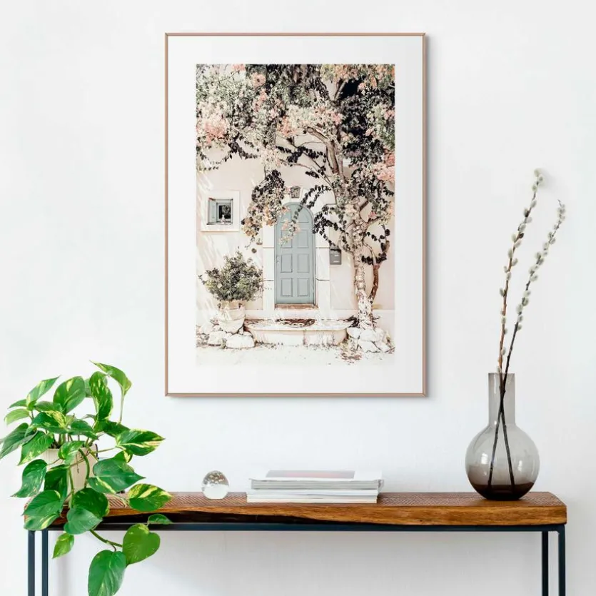 Wandbild 50 x 70 cm Mediterranean Door