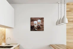 Wandbild 30 x 30 cm Milk coffee I