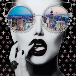 Wandbild 120 x 120 cm New York View 56219