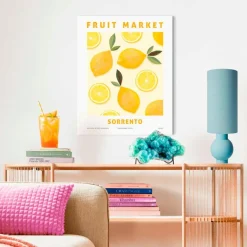 Wandbild 40 x 50 cm Sorrento Lemons