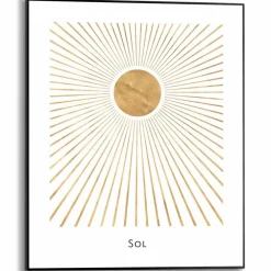 Wandbild 40 x 50 cm Sun