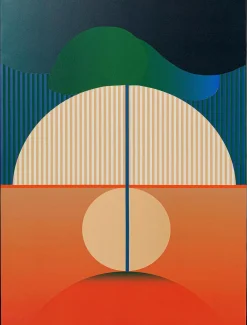 Wandbild 75 x 100 cm Sunrise 55426