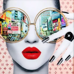 Wandbild 120 x 120 cm Times Square View 56218