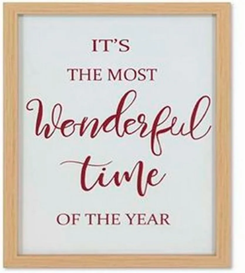 Wandbild 22 x 32 cm Wonderful Time