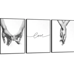 Wandbild Loving Hands 3tlg.