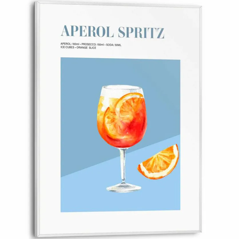 Wandbild 30 x 40 cm Aperol