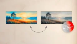 Wandbild 50 x 120 cm Atmospheric Landscape X