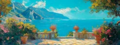 Wandbild 30 x 80 cm Beautiful View III